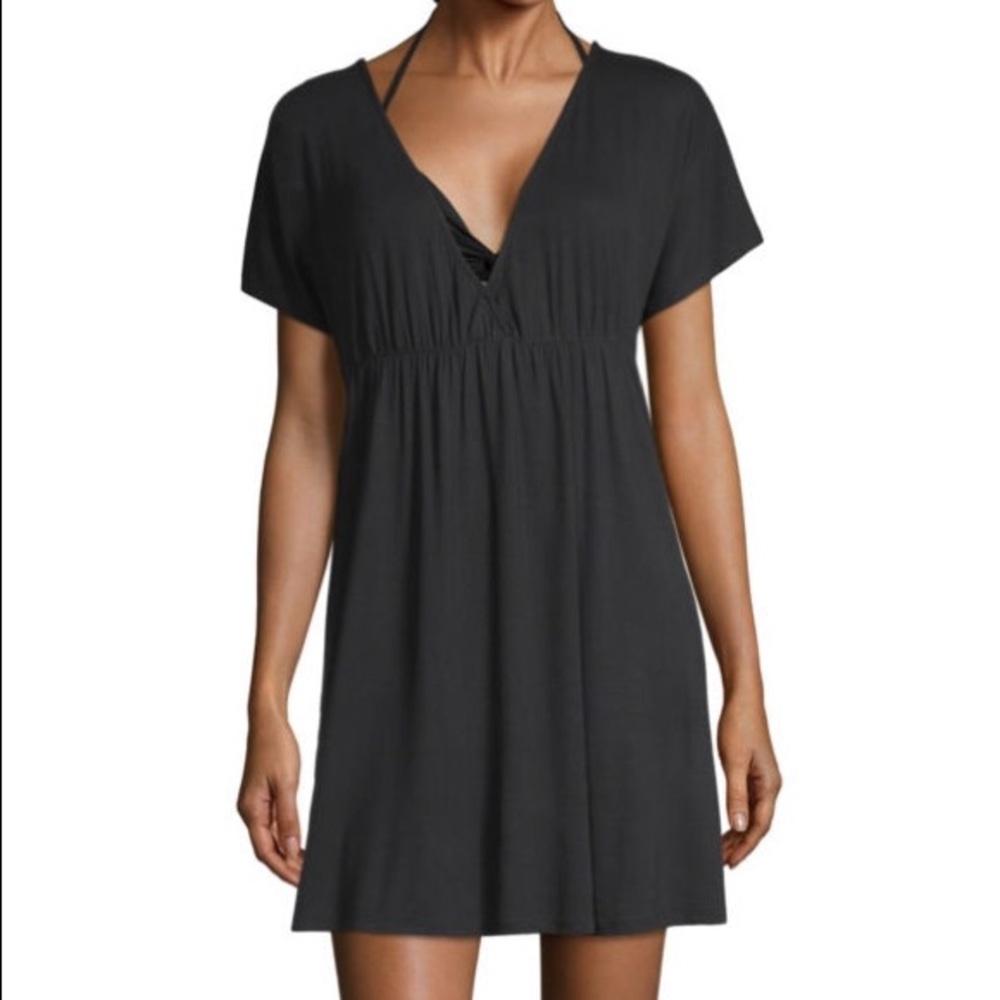*NWT* Black Jersey Coverup
